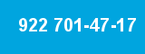 922 701-47-17